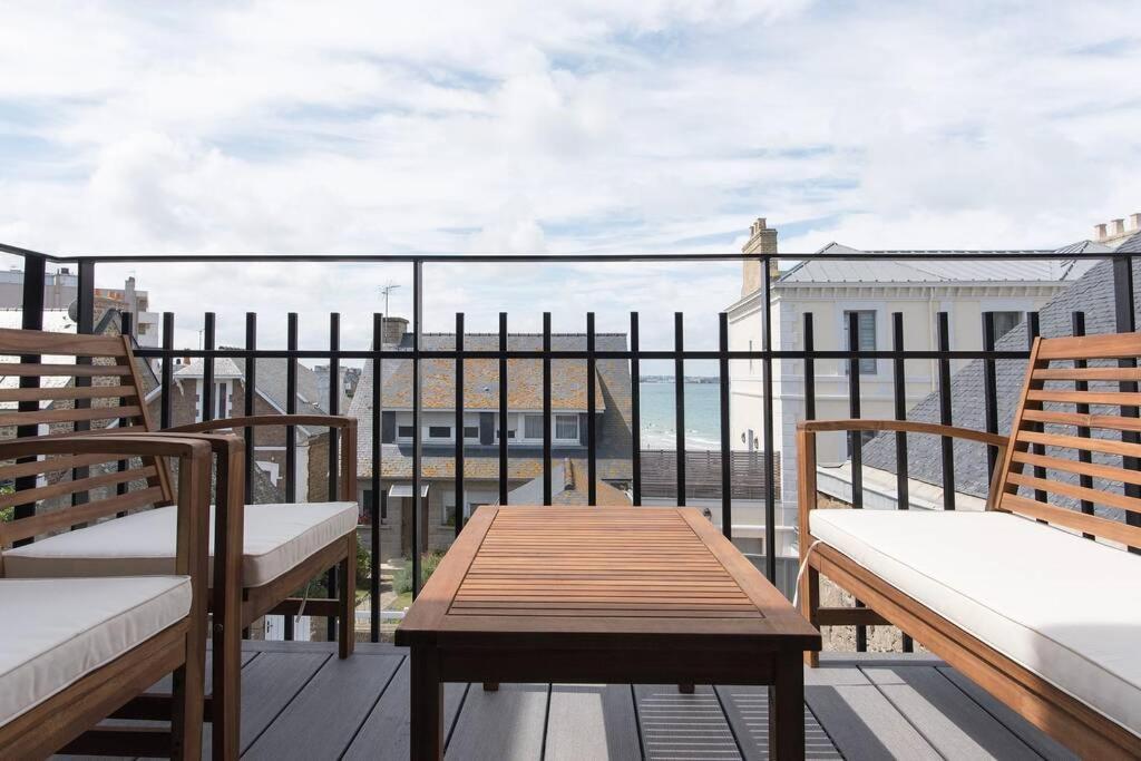 Appartement 4 Etoiles Vue Mer Et Bord De Plage Chez Odette Saint-Malo Zewnętrze zdjęcie